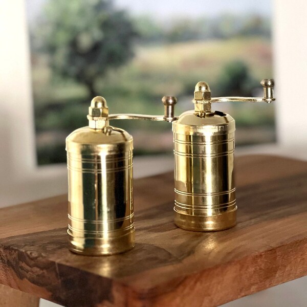 Brass Salt Shaker Etsy