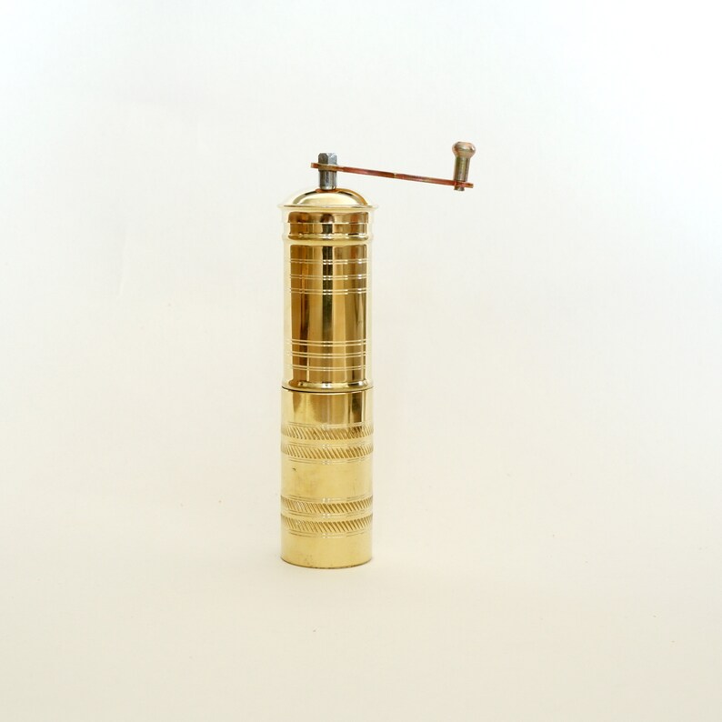Brass Pepper Grinder Unique Coffee Mill / Herb Grinder Etsy Australia