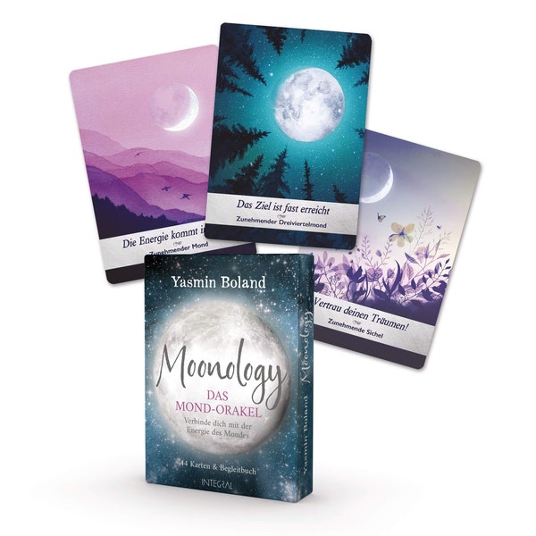 Moonology -The Moon Oracle, German original with accompanying book