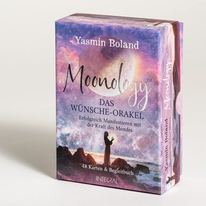 Moonology -Das Wünsche-Orakel,  Deutsch Original mit Begleitbuch