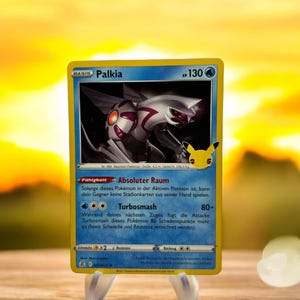 Palkia – Pokémon Holo Karte Original mit Selbsgemachter Hülle