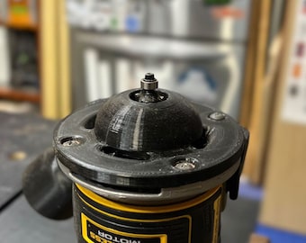 Donut Jig for Dewalt Trim Router: Curved Wood Round-Overs