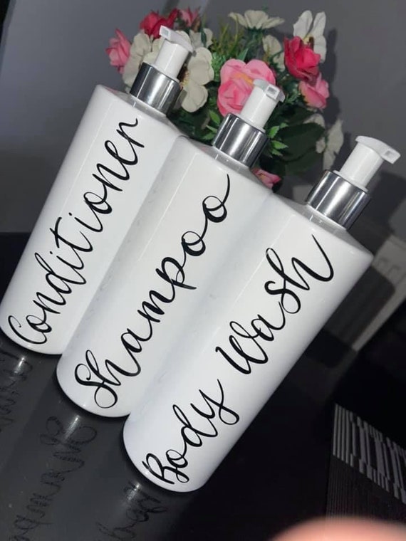 Bathroom Storage Bottles Etsy