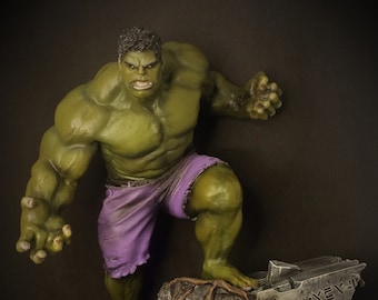 Hulk Figure Diorama