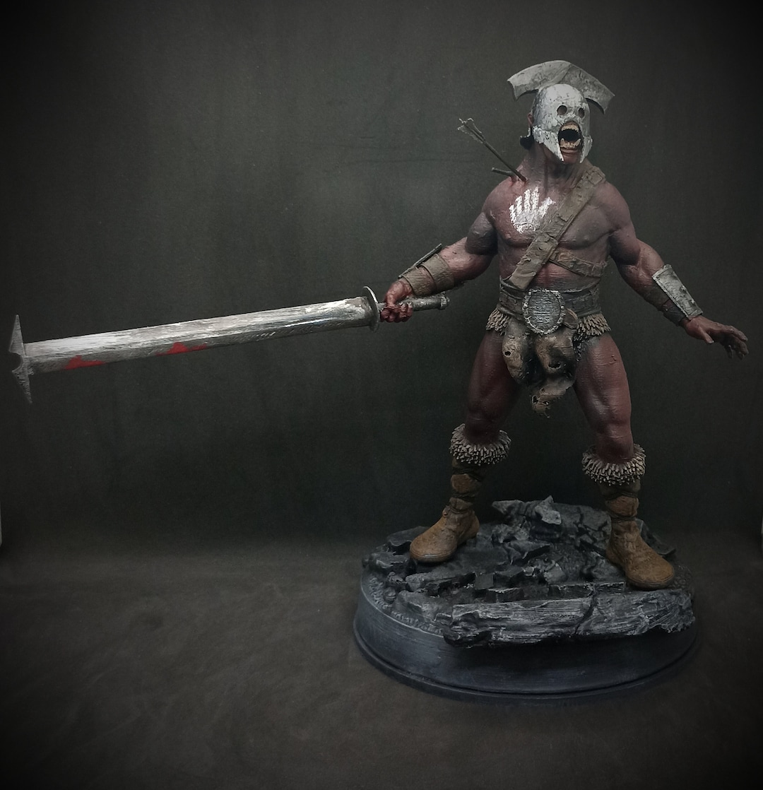 Berserker Uruk Hai Champion of Isengard Lord of the Rings - Etsy Berserker Uruk Hai Champion of Isengard Lord of the Rings - Etsy