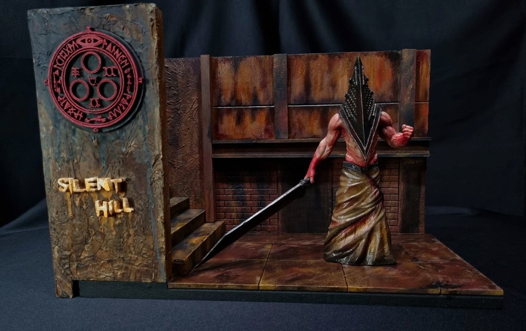 Silent Hillピラミッドヘッド 大型ジオラマ 3Dプリント塗装完成品 il_1080xN.3952806304_90se.jpg