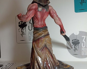 Silent Hill Diorama With Pyramid Head 