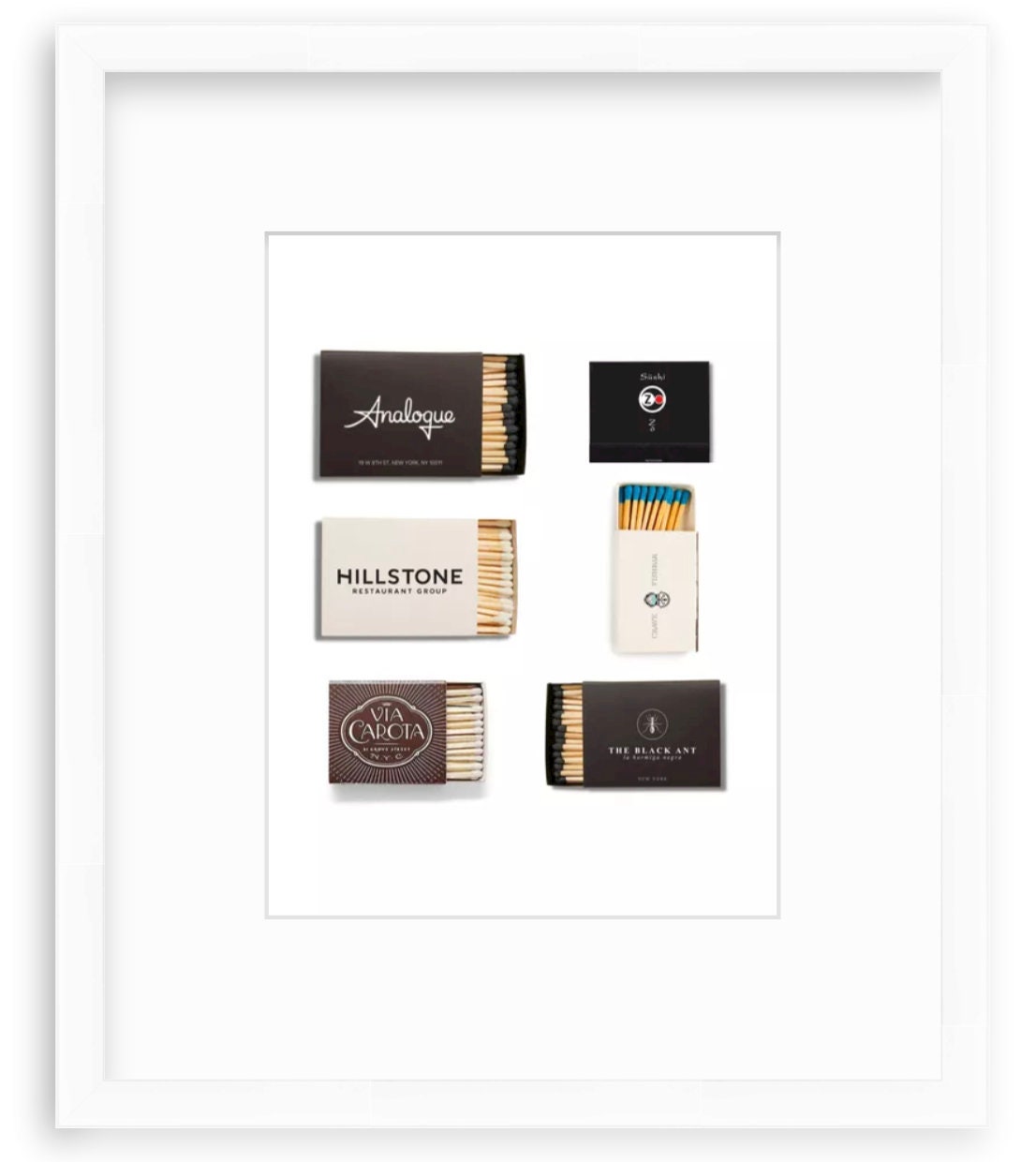 Custom Matchbook Artwork Engagement Anniversary Birthday - Etsy