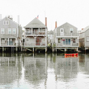 Digital Print: Nantucket Harbor (Photography) New England Photos, Living Room Art, Bedroom Art, Bathroom Art, Coastal New England Photo
