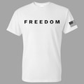 Charlie Kirk Freedom T-shirt, Turning Point, Free Speech, 2nd Amendment, Flag Tee, Portion of Proceeds Donated to Turning Point USA product logo