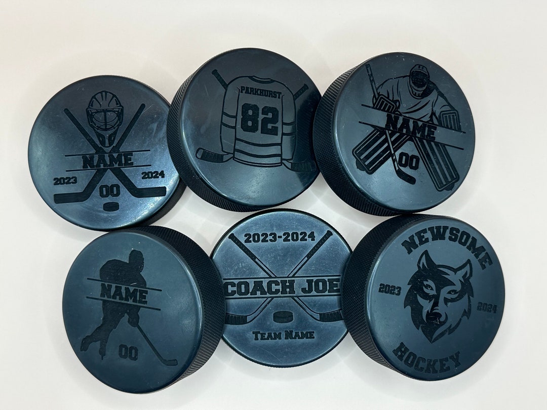Custom Engraved Hockey Puck, Personalized Ice Hockey Puck, Coach Gifts ...