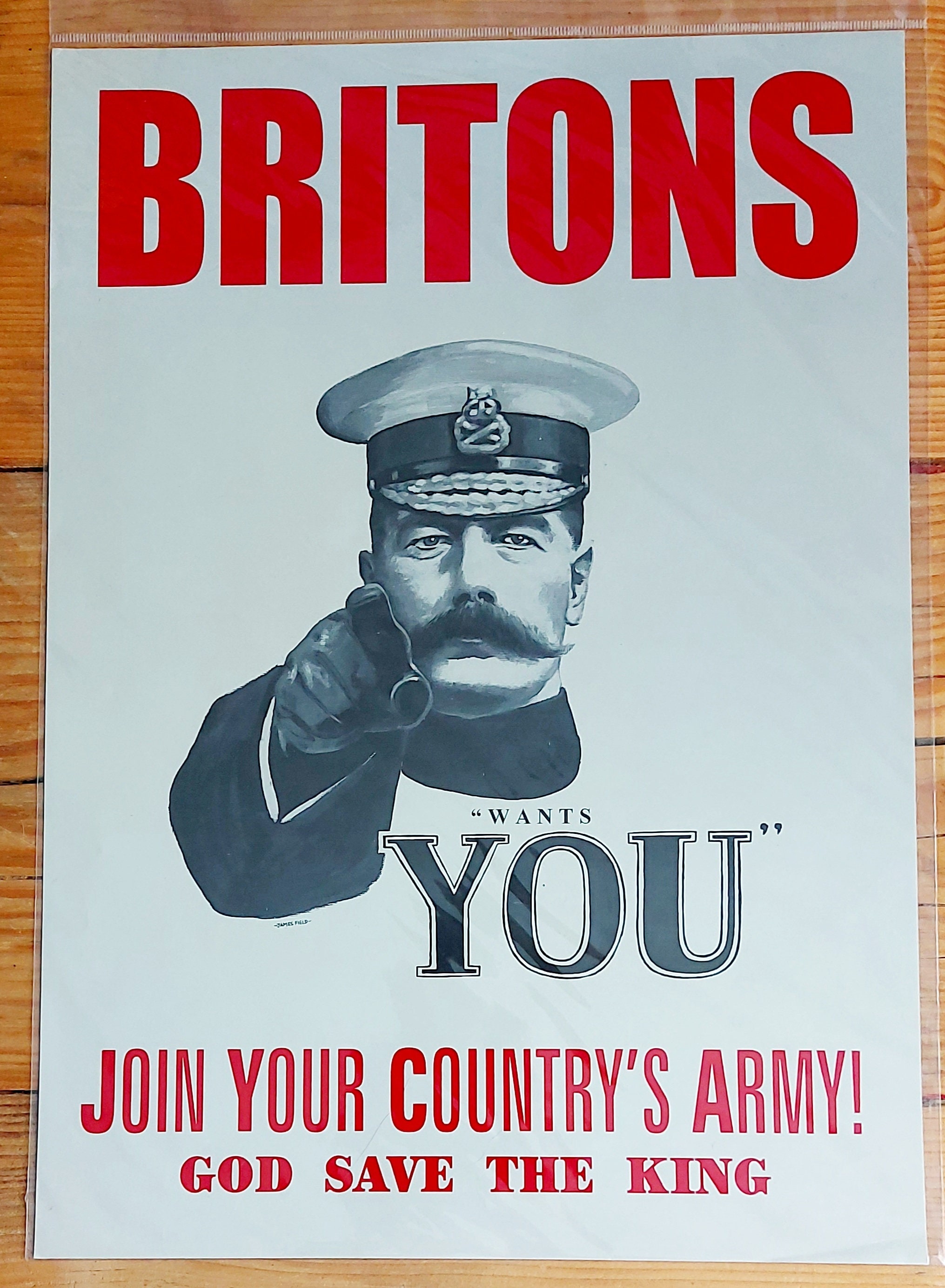WWI KITCHENER PROPAGANDA Poster Your Country Needs You A3 Etsy
