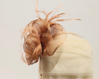 Linen headband headdress