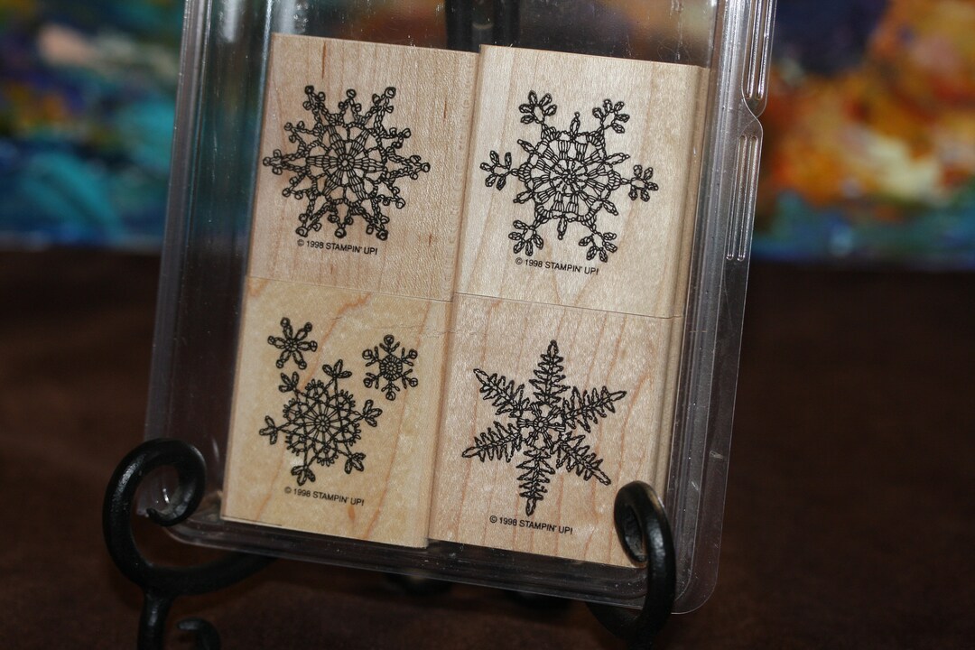 Stampin' up Rubber Stamp Notecard Printmaking Rare Vintage Etsy