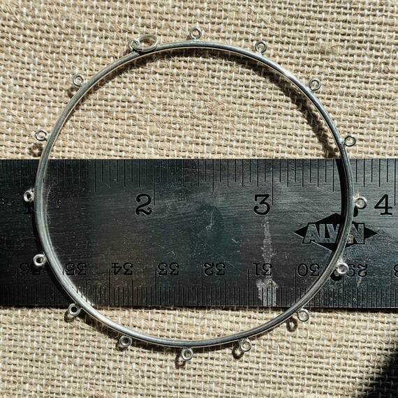 Sterling Bangle/Charm Bracelet - image 5