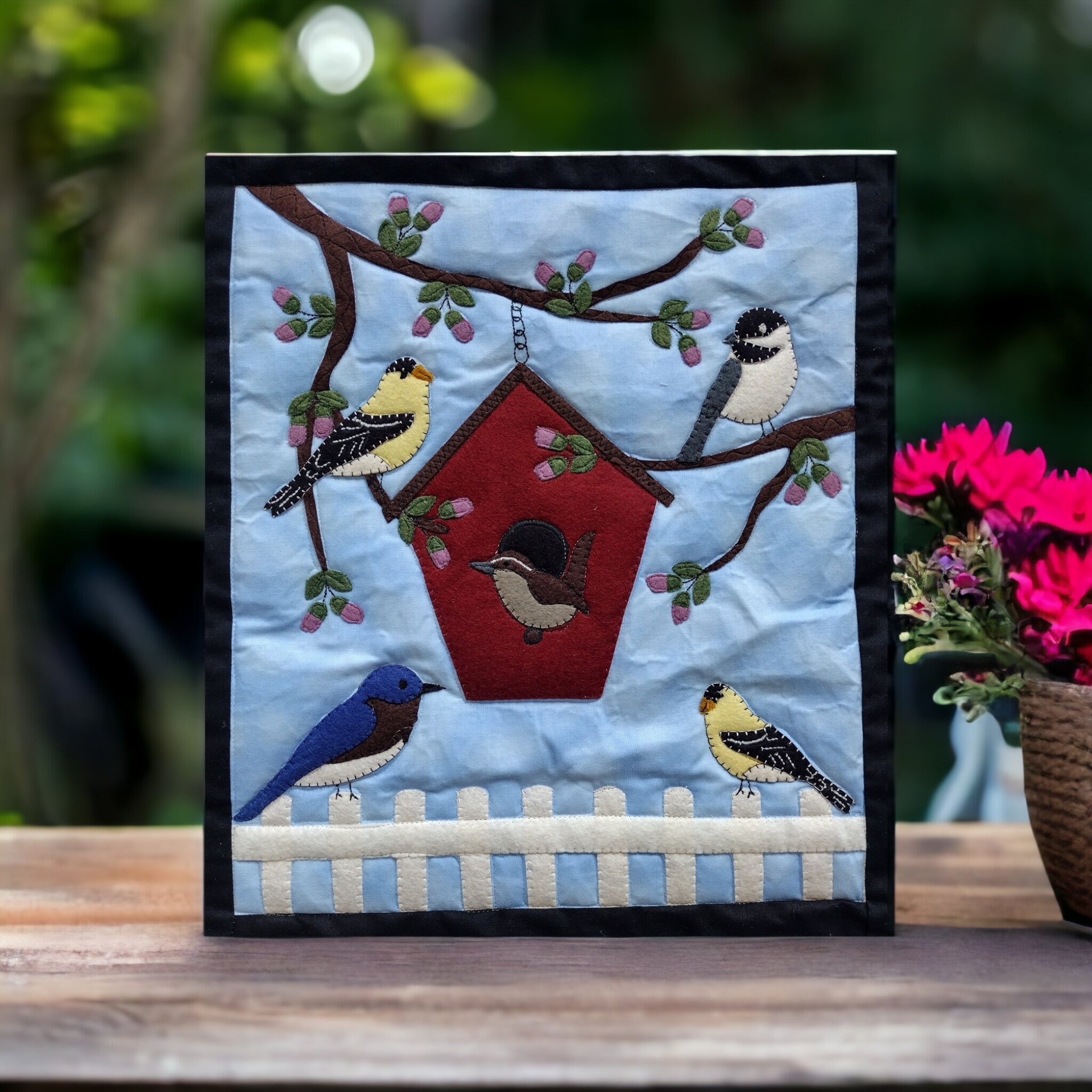 Spring Birds Wall Quilt Kit, Wall Hanging Quilt Kit by Rachels of ...