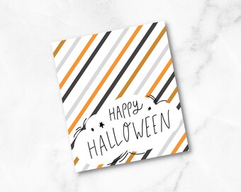 Happy Halloween Bag Toppers: Printable Tags (Digital Download)