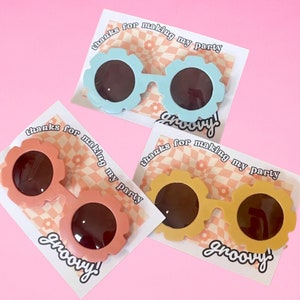 Groovy Party Favors, Party Favors for Retro Kids Party, Birthday Party Goodie Bag Fillers for Girls, Groovy Goodie Bags For Party