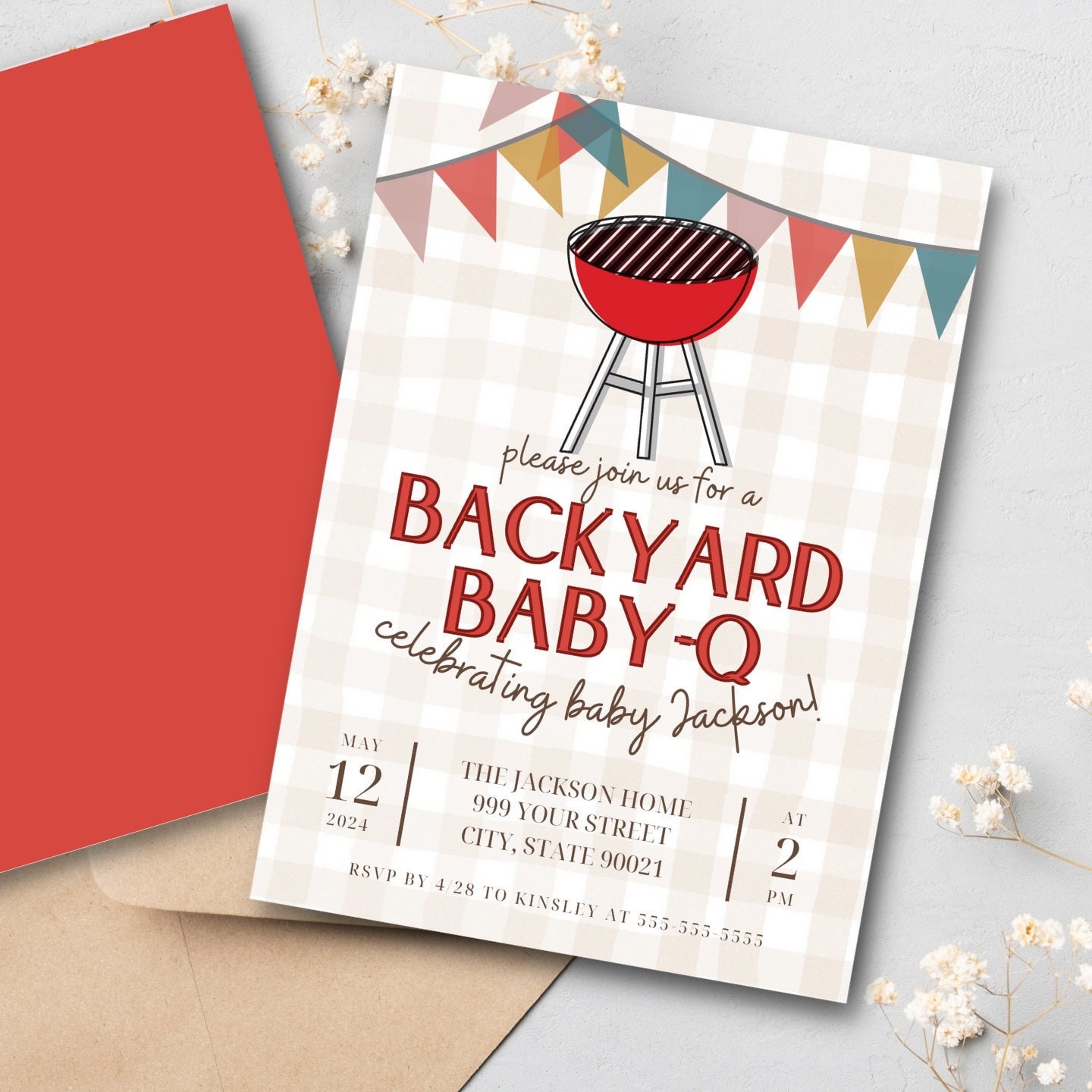 custom-baby-shower-backyard-baby-q-barbecue-bbq-invitation-custom-invite-minimalist-boho-simple-pretty-double-sided-etsy