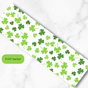 Afdrukbare St. Patrick's Day-koekje, 3 x 10 inch digitaal, koekjeskaart instant download