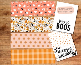Halloween Cookie Backer Card: Royal Icing Cookie Tags (PDF Download)