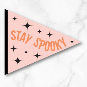 Stay Spooky Halloween Cookie Tag: Printable Goodie Bag Label (Digital Print)