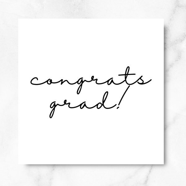 Congrats Grad, Class of 2023 Tag, Graduation Tag, 2.5 inches, Printable Cookie Tag, Digital Cookie Tag.