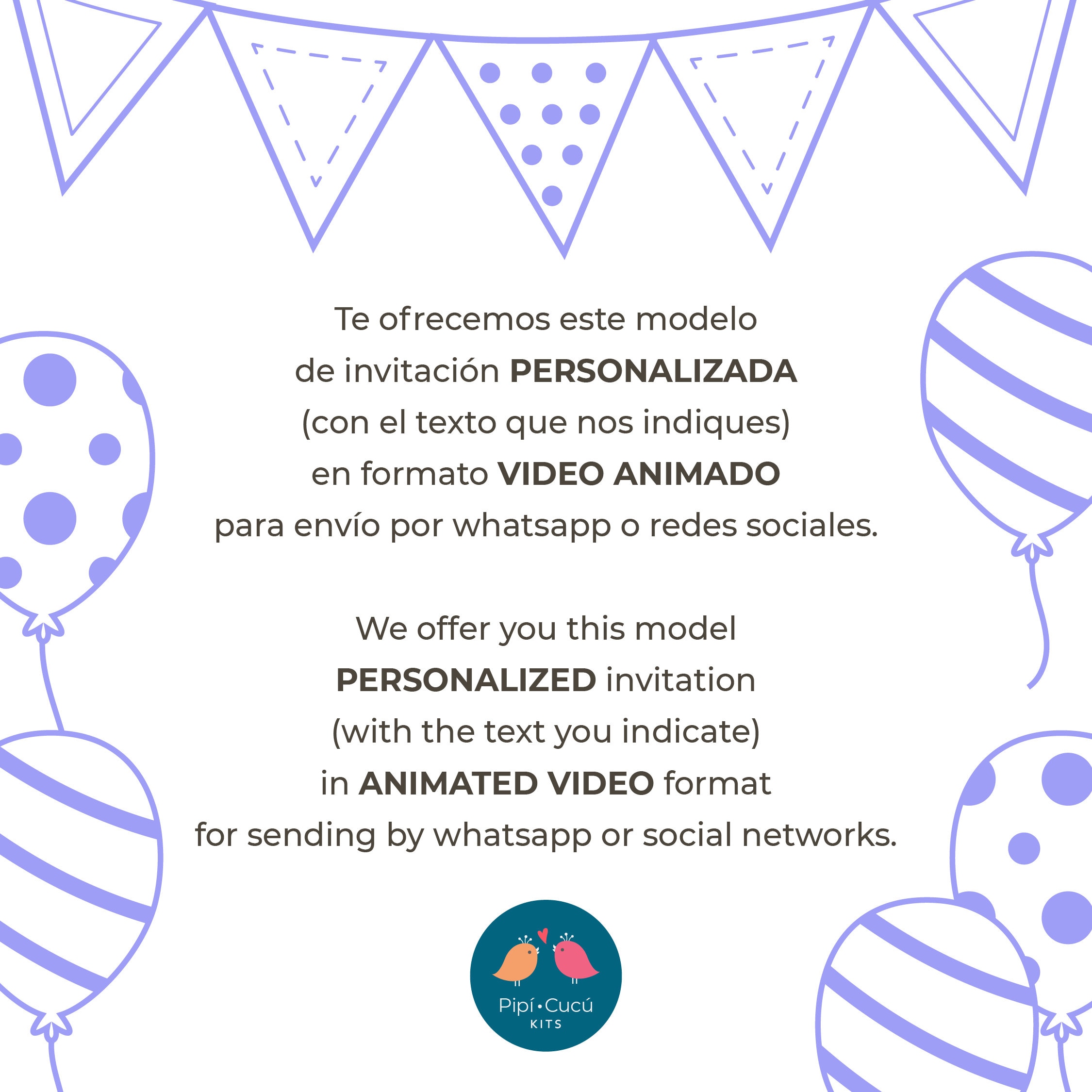 Personalized Animated Invite via WhatsApp