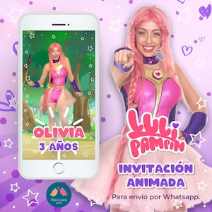Geanimeerde video-uitnodiging - Luli Pampín