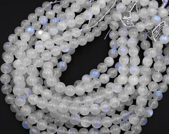 SUPERFINDINGS 2 Fili Di Perline Calcedonio Rosa Naturale – 8mm – 96 Pezzi Circa – Foro 1,2 Mm – Per Creazione Gioielli Fai Da Te