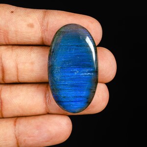 Natural azul firey labradorite forma oval cabochão pedra preciosa lisa com parte traseira plana, pedra preciosa por atacado para fazer jóias. Muitos tamanhos disponíveis