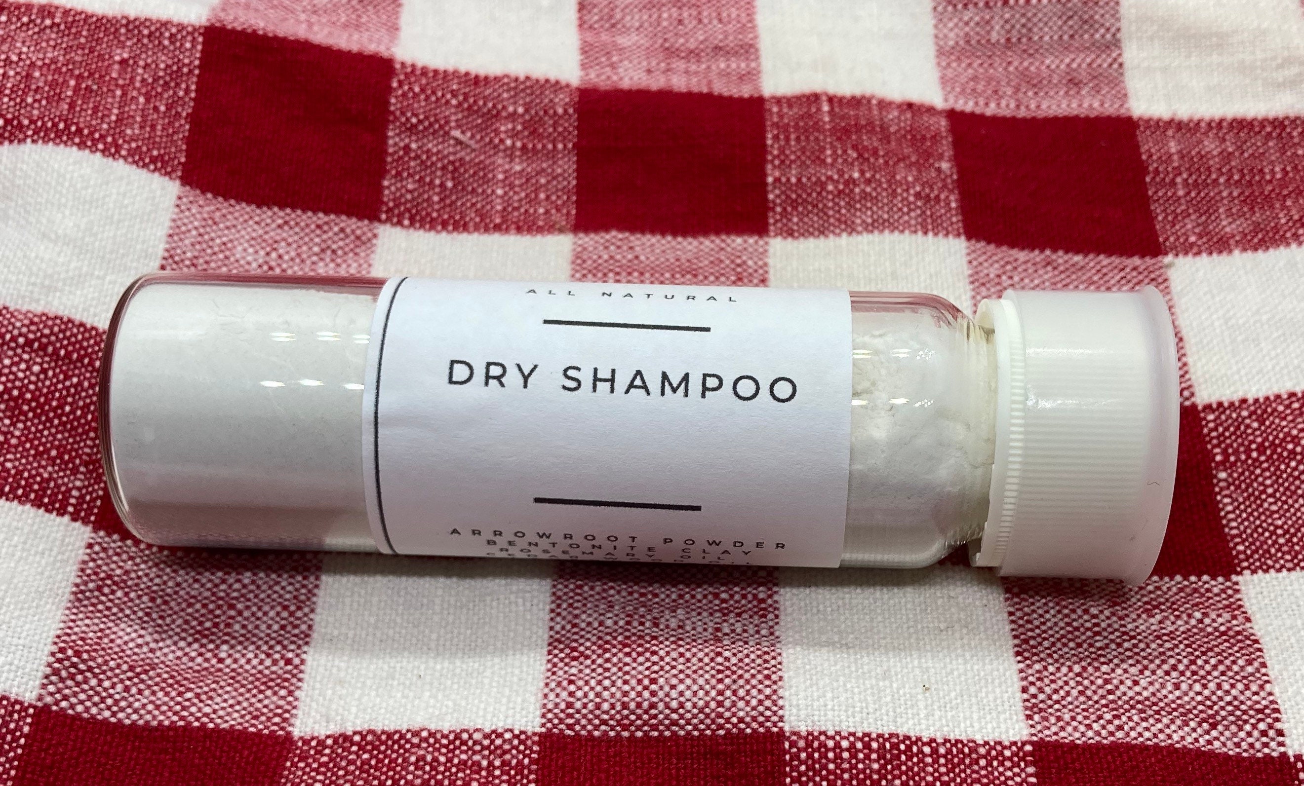 Dry Shampoo, Powder, Bentonite Clay, Arrowroot Powder, Essential Oils