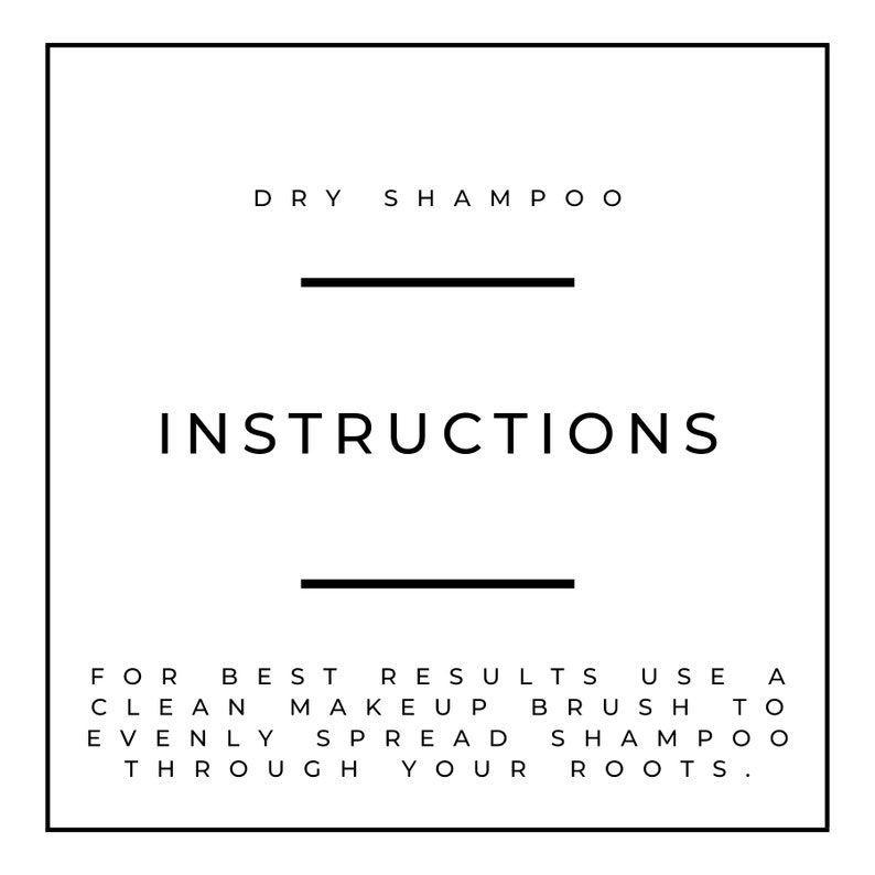 Dry Shampoo, Powder, Bentonite Clay, Arrowroot Powder, Essential Oils