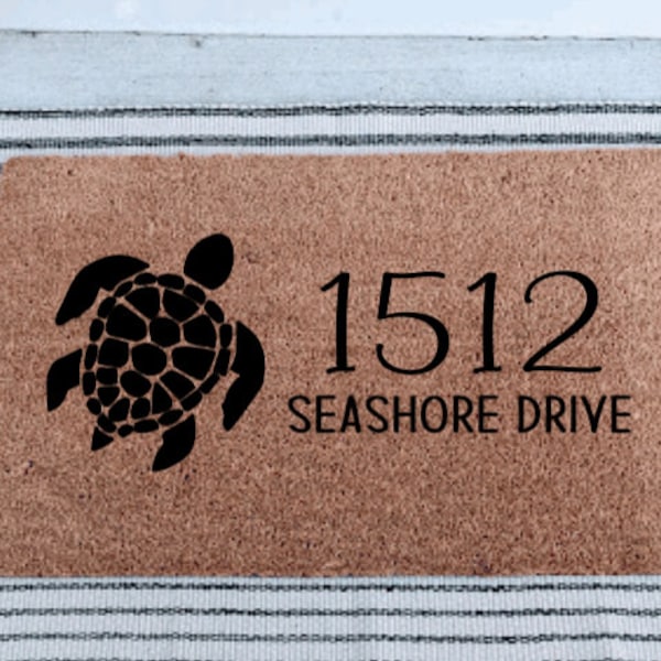 Coastal Doormat Etsy
