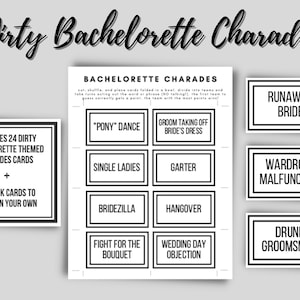 Dirty Bachelorette Charades