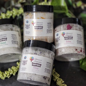 Soothing Soakers (soaking salts)