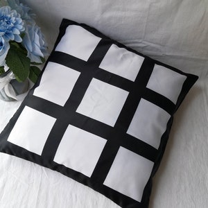 Blank 9 panel Pillow/ Blank pillow/ Custom Pillow/ Sublimation Pillow