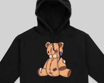 teddy bear pullover hoodie