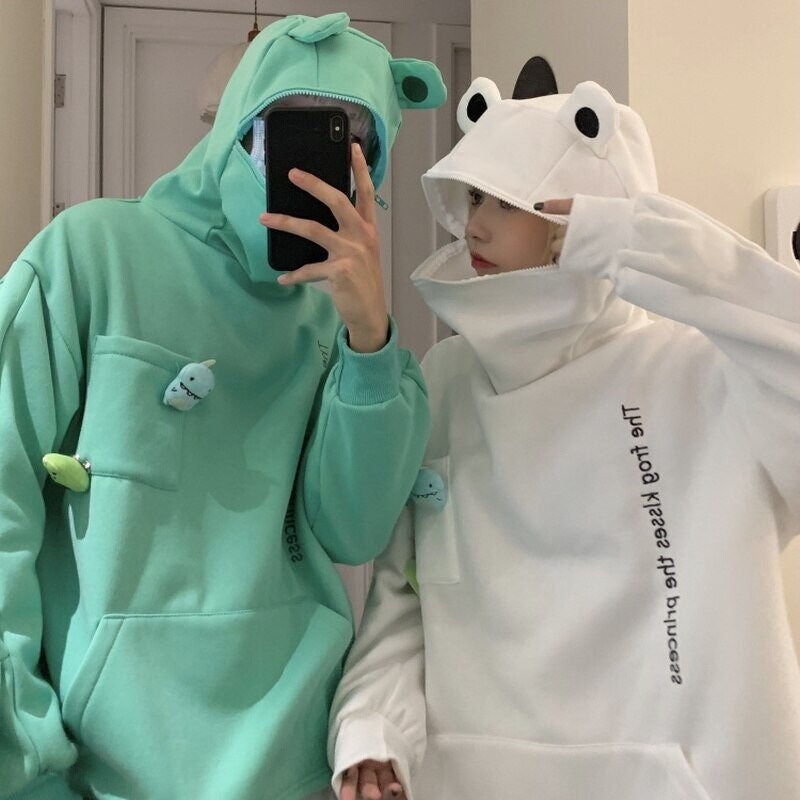 Frog Hoodie - Etsy