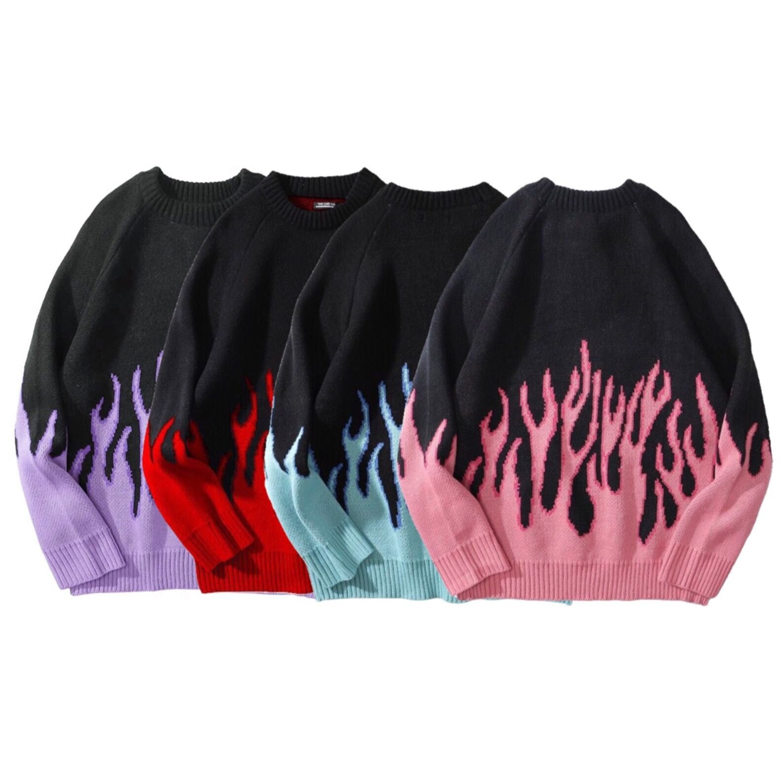 Flame Sweater - Etsy