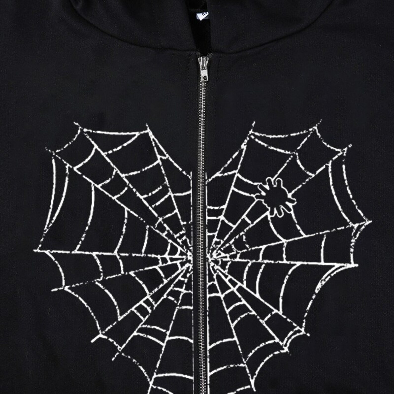 Y2k Zip up Spider  Graphic Hoodie Y2k Clothing Y2k Etsy