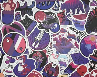 Bisexual Stickers Pack
