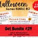 Halloween PICTURE CLUES Game: Printable Emoji Pictionary Party Activity ...