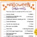 Halloween CANDY MATCH Halloween Party Game Printable - Etsy