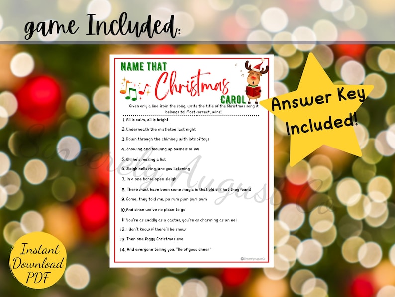 NAME That CHRISTMAS CAROL Game - Il 794xN.6408080597 Fz8w