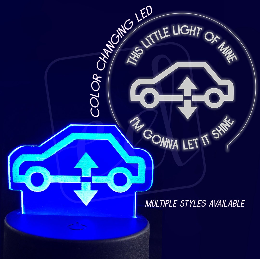 Air Suspension Warning Light Check Engine Car Light Sign Etsy