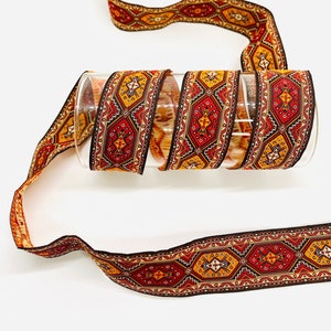 10 Yards/30 mm Medieval Jacquard Ribbon(1.18 inch)Jacquard Trim,Celtic Knot,Anatolian Jacquard Trim,Sewing Trim,Fabric craft,Dog Collar
