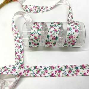 10 Yards/25 mm Pink Floral Jacquard Ribbon(0.98 inch)Vintage Ribbon,Costume Ribbon,Jacquard Trim,Sewing trim,Dog collar,Drapery Trim