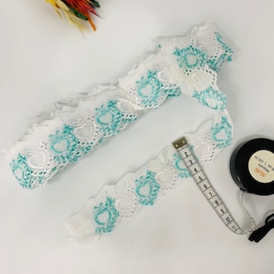Finiture in pizzo, 40mm White Venice Lace Trim (1,57 pollici) con capesante, rifilatura in pizzo Guipure, Wide Guipur, pizzo Venica, pizzo da sposa, finiture per cucire