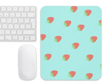 Vintage Strawberry Mouse pad